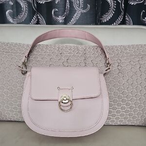 Badgley Mischka Light Pink Shoulder Bag